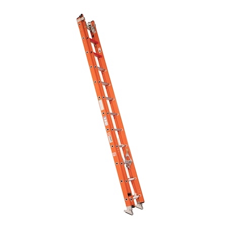 Bauer Ladder Fiberglass Extension Ladder, 300 lb Load Capacity 38024